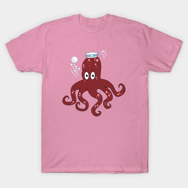 T Shirt Women Marine Octopus Harajuku Print Kawaii Tshirt Summer Short Sleeve Female T-Shirt Top Tee