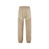 Casual trousers summer simple loose thin imitation hemp sports lace-up splicing men's sweatpants