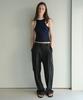 MUSINSA STANDARD WOMAN Women'S Parachute Cargo Slacks [Charcoal Gray]
