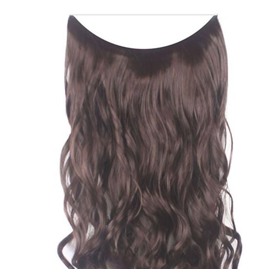 Wig Long Style Simulation High Temperature Hairpiece for Fiber Women Daily Wear