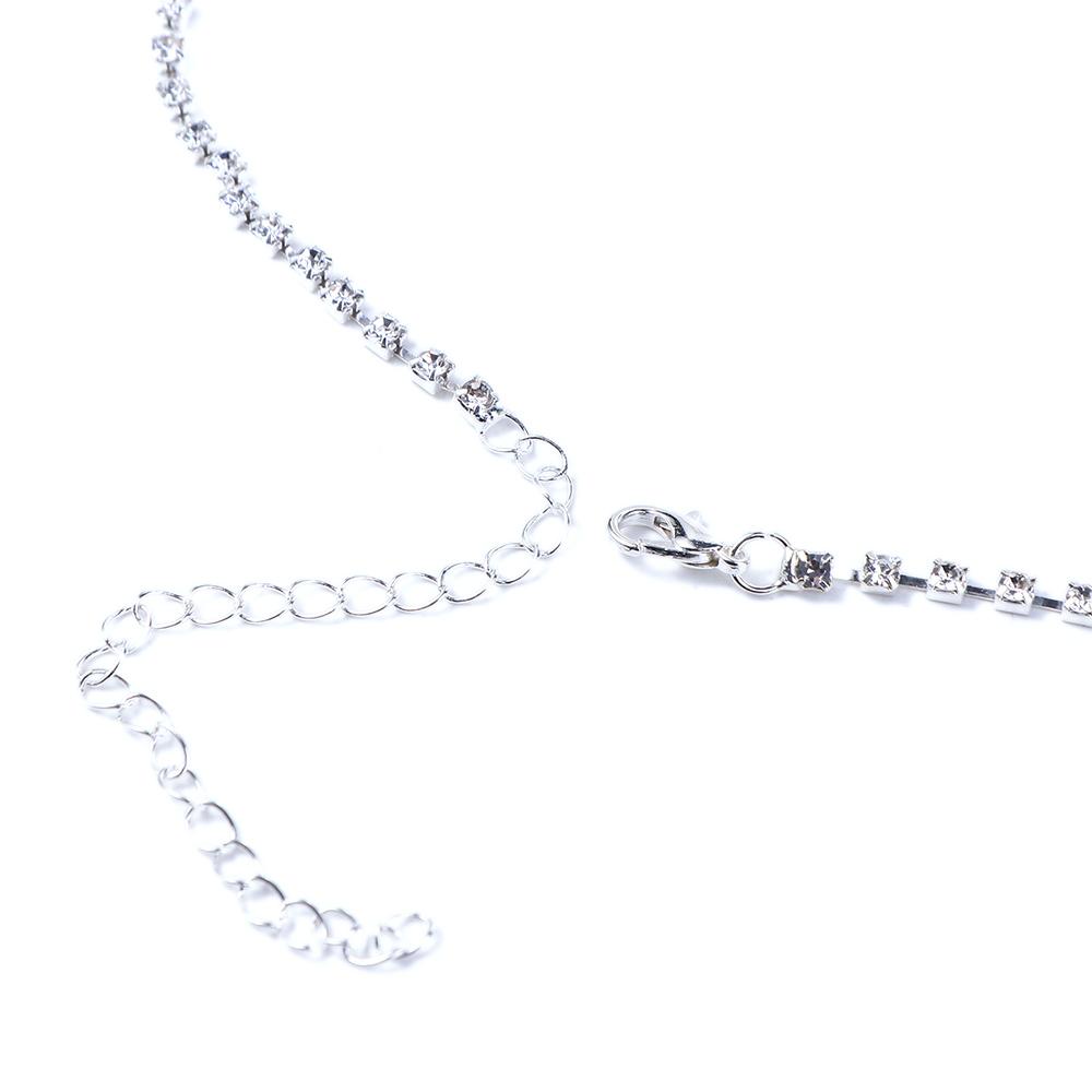 Necklace Crystal Necklace Earrings Set Wedding Accessories Bridal Jewelry Jewelry Set Bridal Set