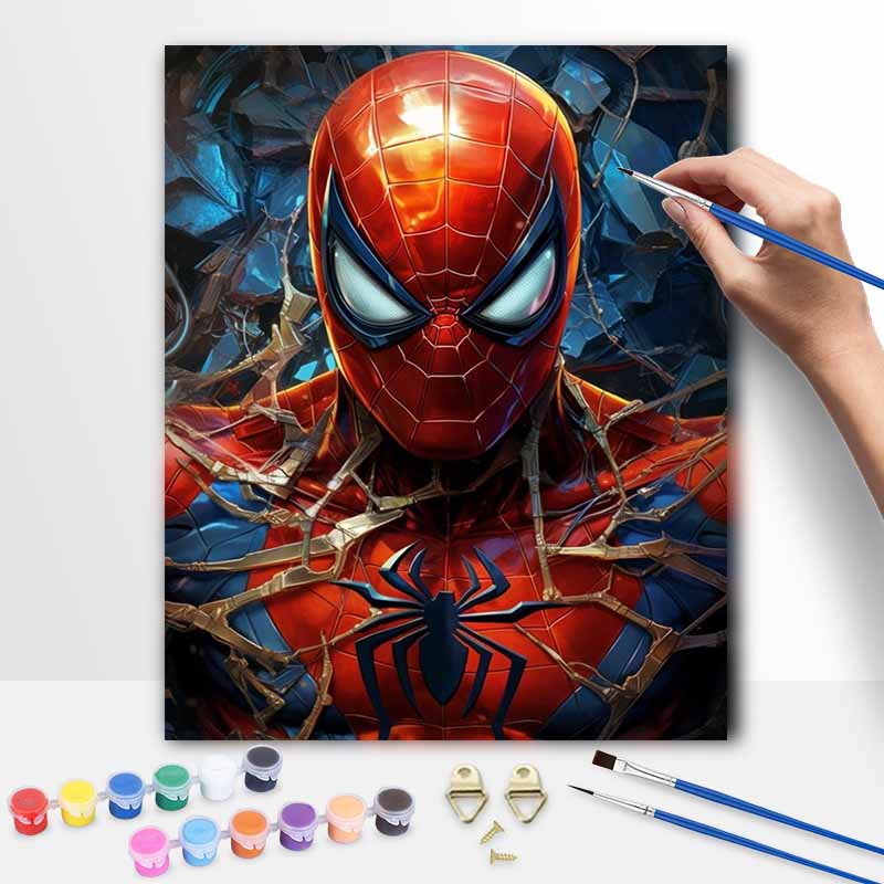 Disney Oil Painting Painting Art SpiderMan Hobby Cultivating Gifts Home Decoration