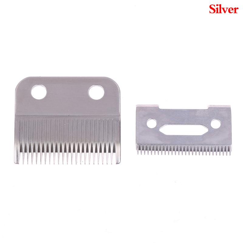 

Лезвие для парикмахерской машинки для стрижки волос Сменные лезвия с 2 отверстиями для машинки для стрижки волос серебряный
