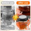 2/4Pcs Tea Infuser with Handle , Stainless Steel Tea Diffuser Fine Mesh Filters , Hanging On Teapots Mugs To Steep Loose Tea