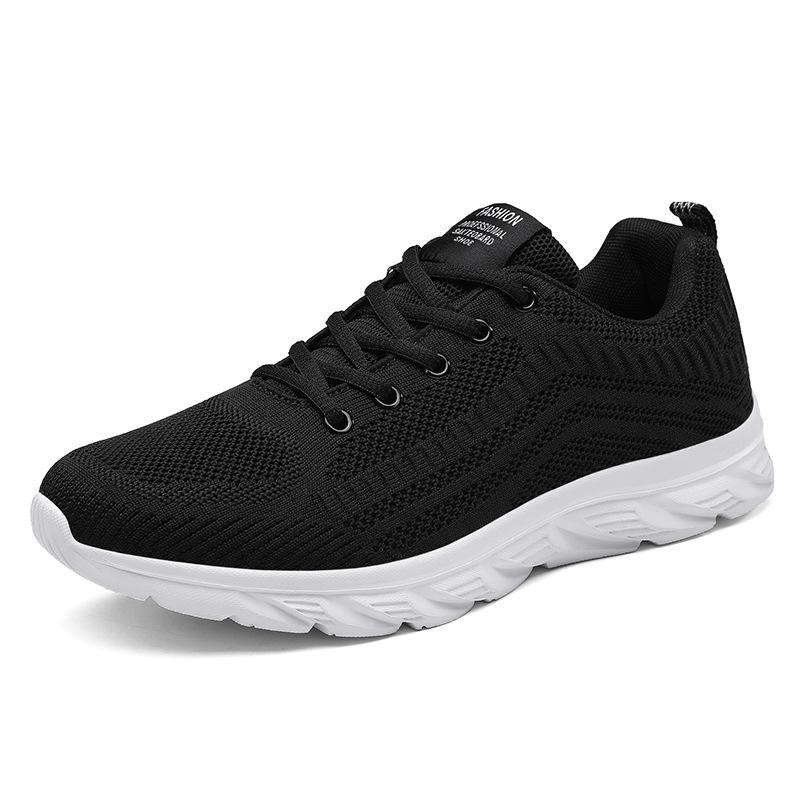 Men's 2025 Summer Sports Casual Breathable Mesh Fly-Knit Running & Travel Shoes