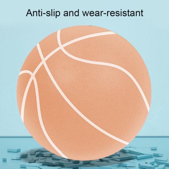 Stille Basketbal Hoge Rebound Laag Geluid Binnen Kinderen Dribbeltraining Ongecoat