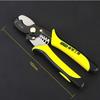Crimping Pliers Wire Stripper Multi Functional Snap Ring Terminals Crimpper Electrician Manual Cable Stripping MultiTool