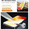 5 SZT. Łatwe w instalacji folie ochronne na ekran dla iPhone 17 ProMax/17 Pro/17 Air/17 Szkło hartowane Folia ochronna odporna na zarysowania Dla iPhone 17