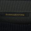 BARNYARDSTORM logo Long sleeve sweater Navy Women Used