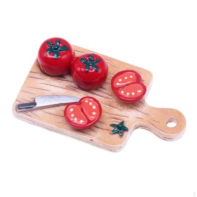 Miniature Dollhouse Food Set for Imaginative Play