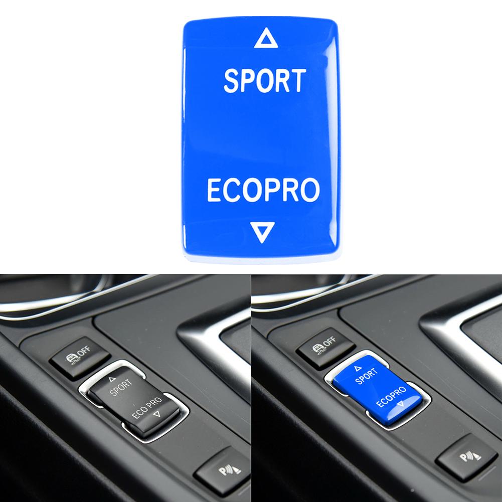 Premium Quality ABS Rubberized Car Replace Gear Mode Switch Button Trim for BMW