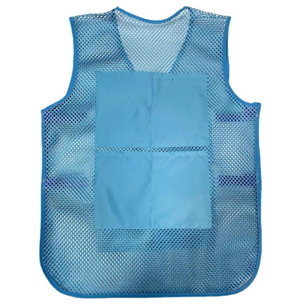 Summer Ice Pack Cooling Vest Ice Cube Ice Pack Vest Vest With 8 Ice Packs Heatstroke Safety Vest Clothing Jacket