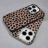 Sexy Leopard Print Phone Case For IPhone 17 16 15 Plus 11 13 12 14 Pro Max 16e 17 Air Soft Transparent Cover Cases Coque