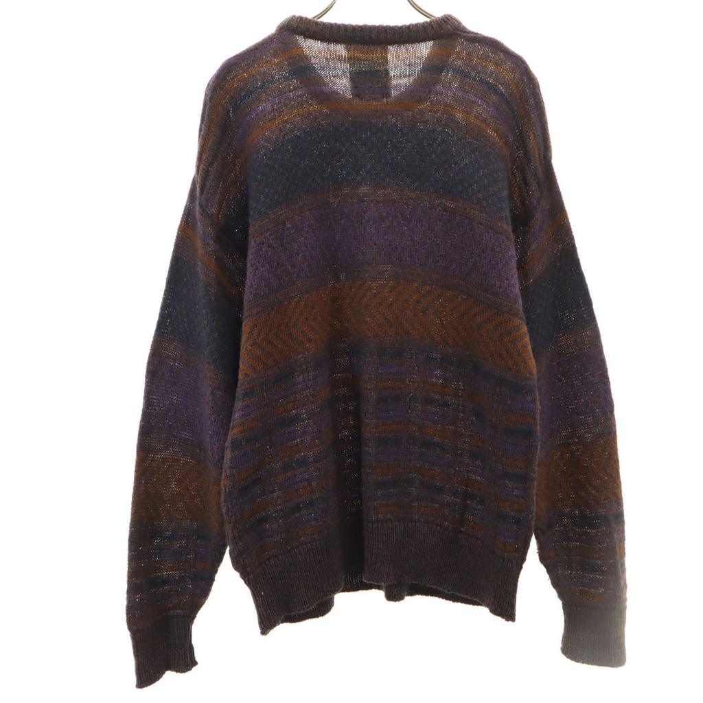 mis meain 90s Made in Ireland Old Overall handle Long sleeve sweater knit Men's Used