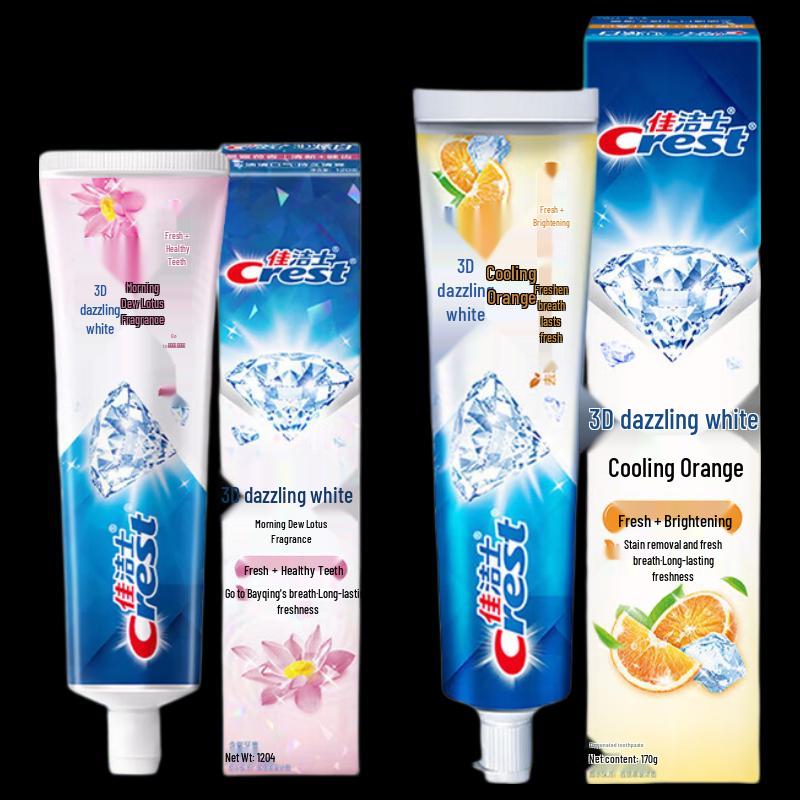 Crest 3D White Toothpaste Combo
