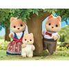 Sylvanian Families Caramel Dog Family Toy Dollhouse Figures for Ages 3 and Up EPOCH