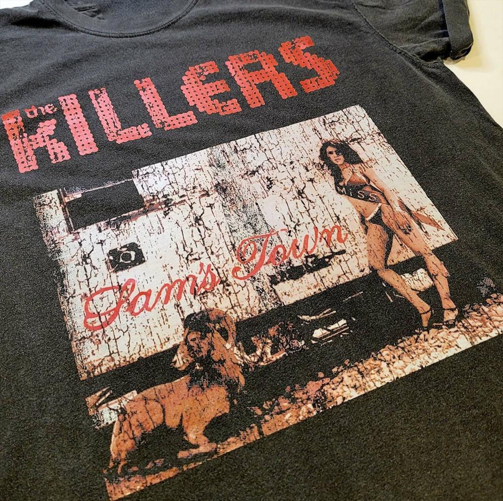 THE KILLERS Sams Town Hot Fuss Tour Concert Merch T-Shirt  s-4xl GO615 Unisex T-Shirt L