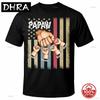 Customized Unisexs Grandpa American Flag Fathers Day 4th Of July First Gift Tshirts For Dad Poppop Pop Papa With Grandkids Names