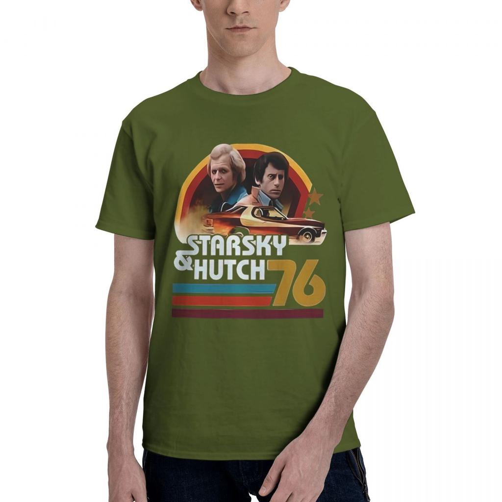 Starsky Hutch 1976 Graphic 100 Cotton Casual Breathable Confortable TShirt Funny Mens TShirt Funny Shirt