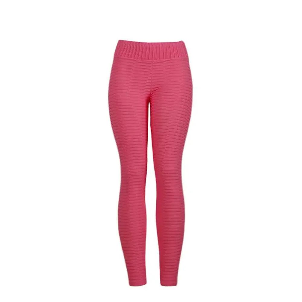 Women`s Sexy Seamless Ribbed Leggings Large