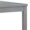 vidaXL Couchtisch 100x50x33 Cm Grau Massivholz Akazie