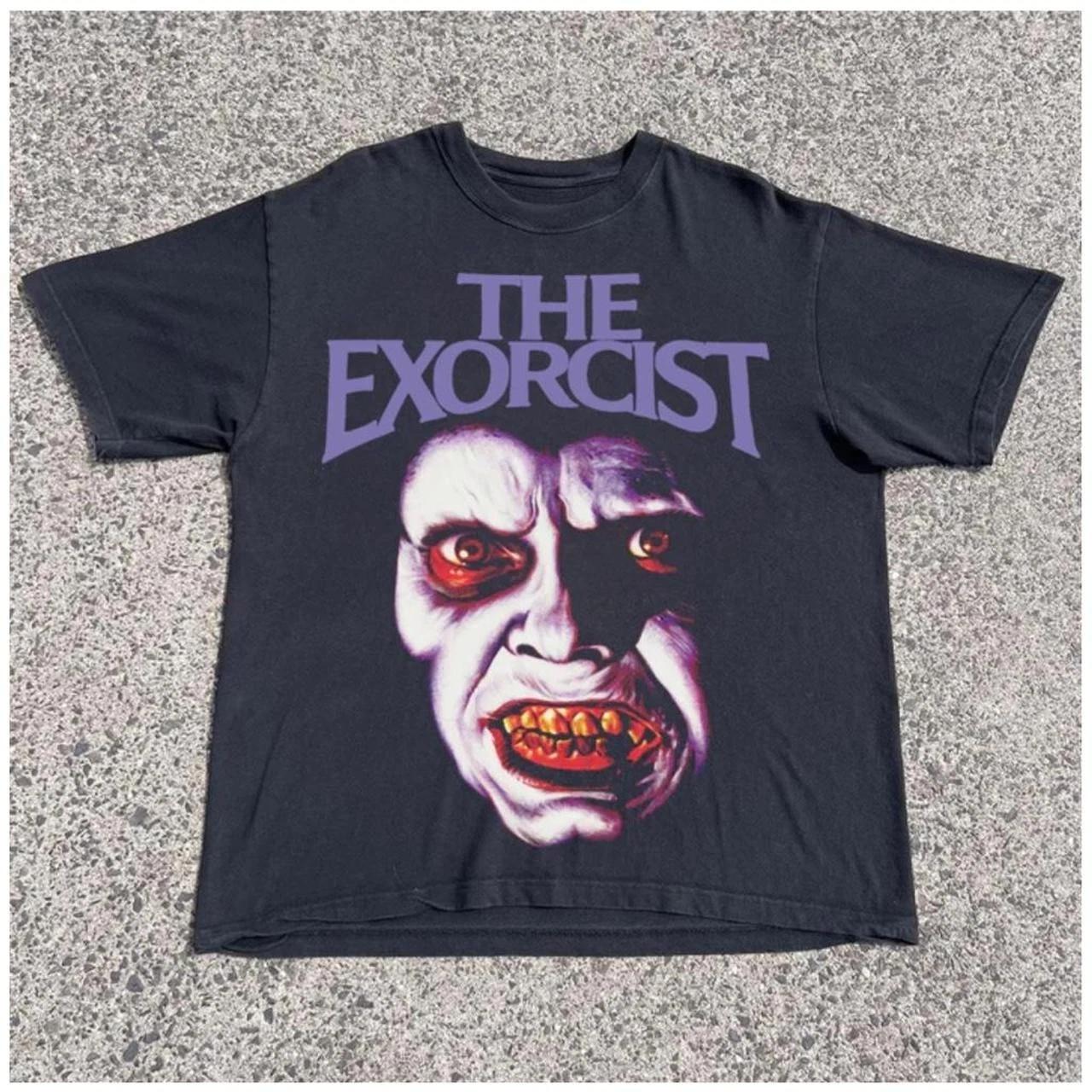 The exorcist cotton tshirt, vintage movie tshirt 3XL