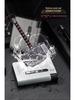 Focus YH026A10 Automatic Pop-up Cigarette Case & Lighter - Portable, Moisture-Proof, Pressure-Resistant