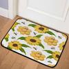 Funny Bee Flowers Carpet Cartoon Animal Area Rug Living Room Girls Bedroom Bedside Dorm Soft Floor Mat Home Entrance Door Mat