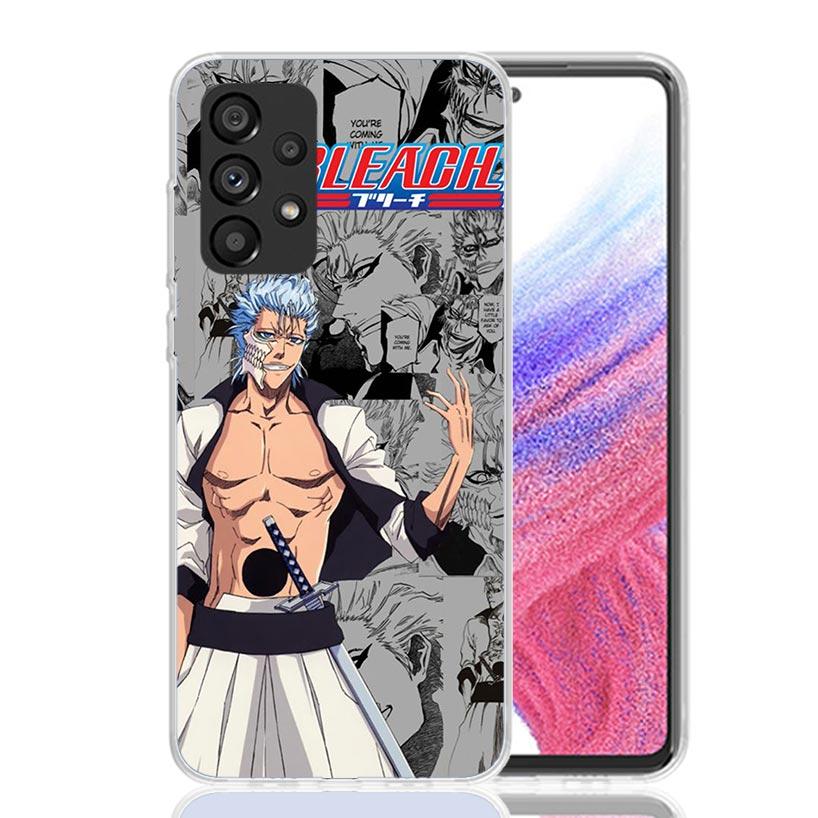 Bleach Grimmjow Phone Case For Samsung Galaxy A13 A14 A15 A16 A17 A53 A54 A55 A56 A33 A34 A35 A36 A23 A24 A25 A26 A05S A04S Gala