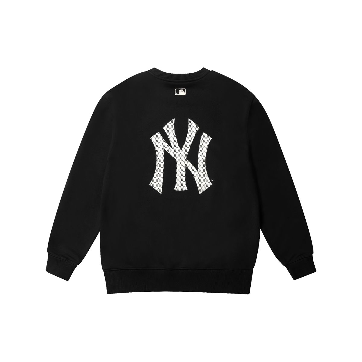MLB Vintage New York Yankees Amerikaans Retro Los Geborduurd Logo Lange Mouwen Sweatshirt Unisex sweatshirt Zwart 31MTM1041-50L XXL