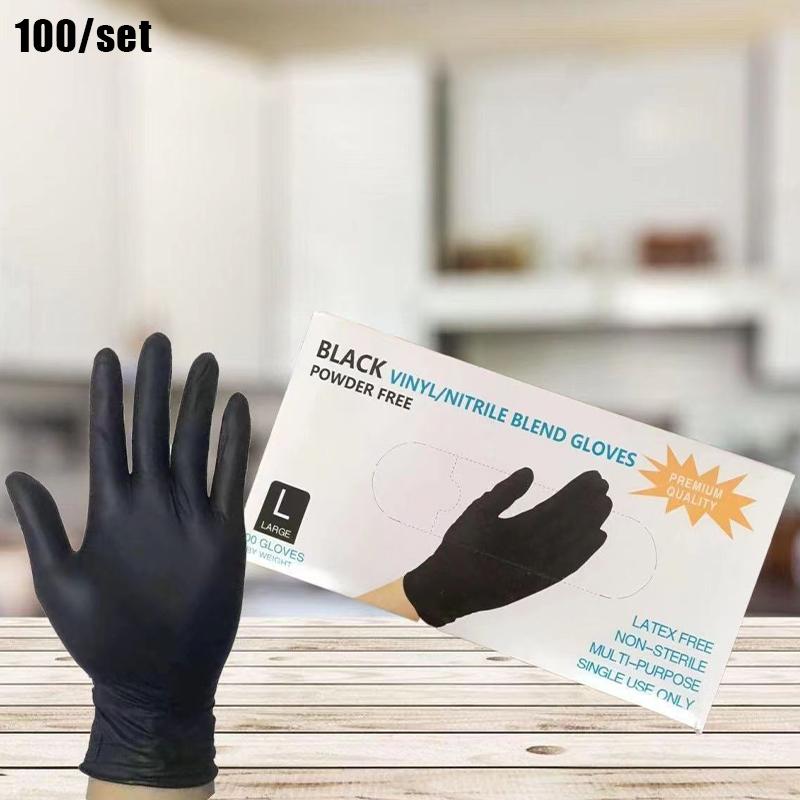 

Thickened Disposable Pvc Food-Grade Dishwashing Gloves Waterproof And Oil-Resistant 100 Pieces/Box M