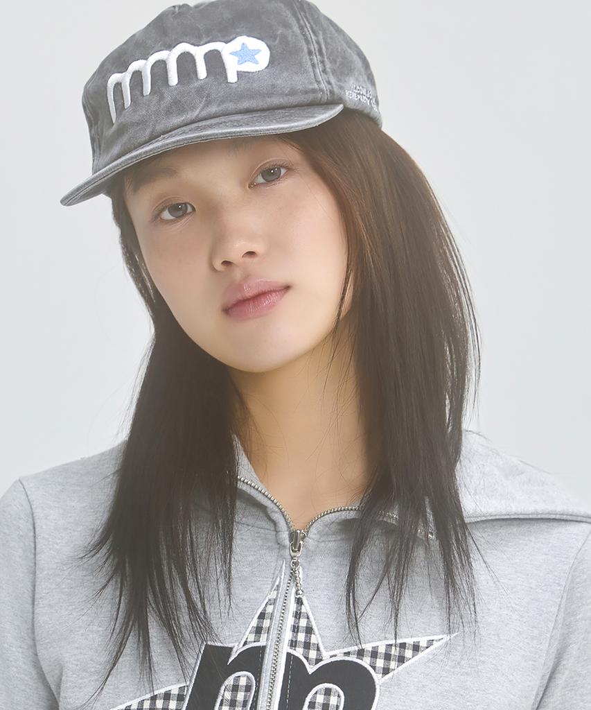 MINIMALPAIR Mnmp Star Logo Cap Washed Black