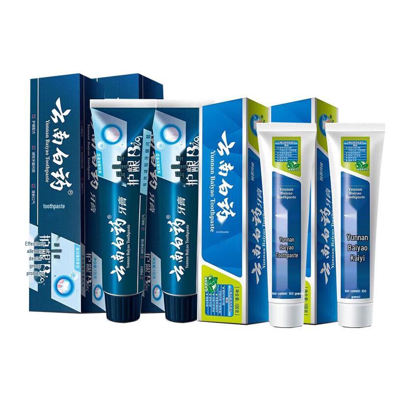

Yunnan Baiyao Gum Care Toothpaste Assorted Pack