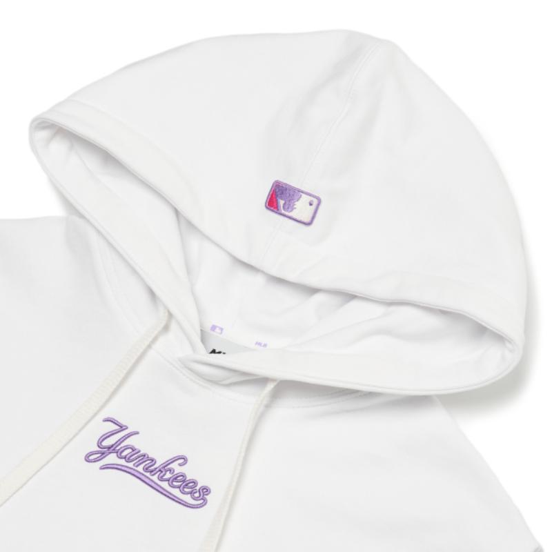 New MLB New York Yankees Sweatshirt Women's White 3FTK06023-50WHS