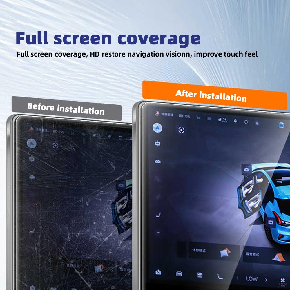 HD Tempered Glass Screen Protector for BYD King DM-i 2023-2025 Navigation and Instrument Display