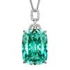 Jewelry Simulation Para Green Luxury Pendant Main Stone 20 * 28