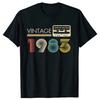 Classic 1983 Retro Birthday T Shirt for Men and Women Old Gifts Vintage 1983 Limited Edition Father Days TShirt Cotton Tees