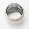 MUJI Insulated Soup Gray 84334597 Wide-Mouth, Easy-to-Wash Jar, 300mL, Beige,