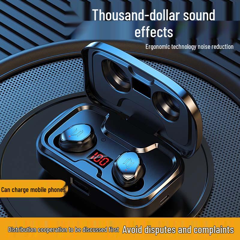 TWS-S8 Premium True Wireless Bluetooth Dual-Ear In-Ear Earphones