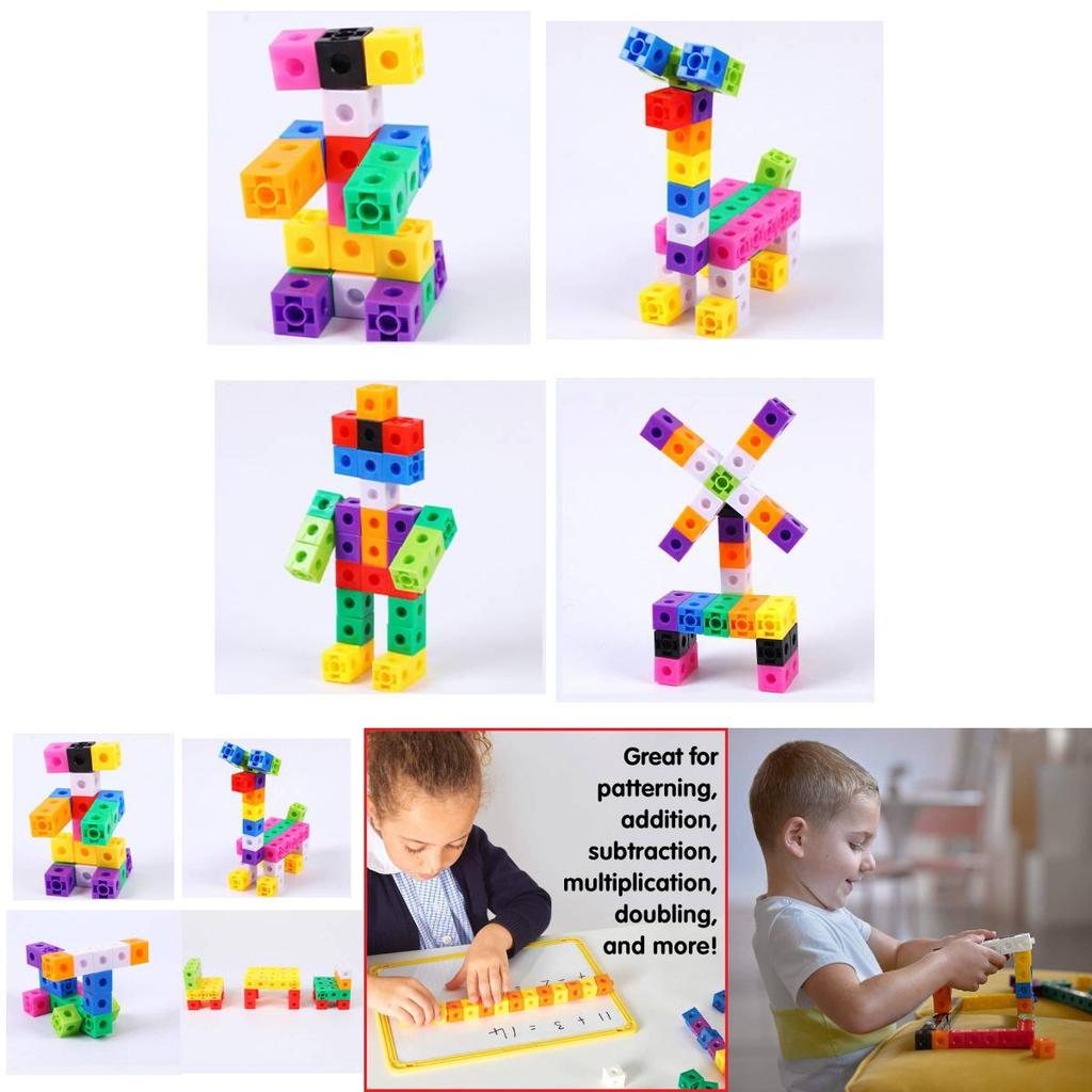 Kindergarten Building Blocks Mini Block Set Plastic Toy Blocks For Children