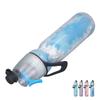 PE Misting Water Bottle Spray Mist Sports Water Bottle Reusable Cooling Drinking Bottle with Double