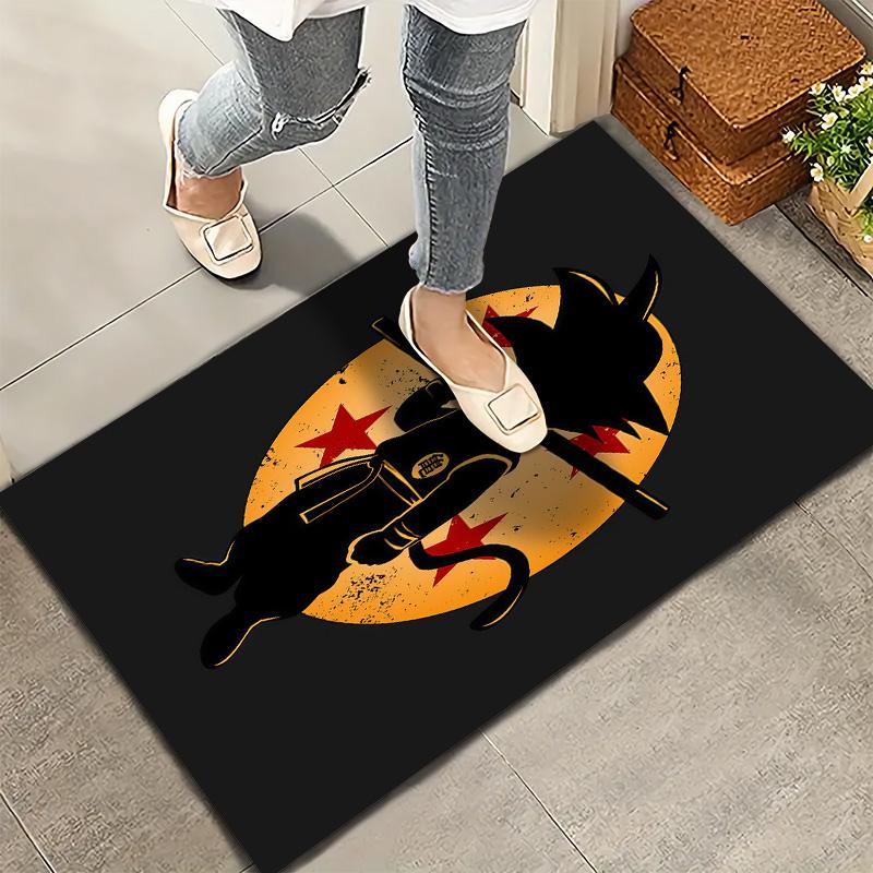 Son Goku Carpet Rug For Living Room Bedroom Home Sofa Decoration Kids Play Nonslip Floor Mat