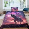 Cartoon Dinosaur Park World Duvet Cover Pillowcase Bedding Set Adult Boys Girls Bedroom Decoration Children Single Double S