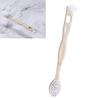 Dual Head Shoe Brush Long Handle Cleaning Brush Soft Bristle Hanging Hole Plastic Comfortable Grip