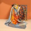 88x88cm 100% Maulbeerseide Köper Schal Luxuriöses Übergroßes Quadratisches Tuch Elegantes Damen-Tuch für Frühling Sommer Herbst