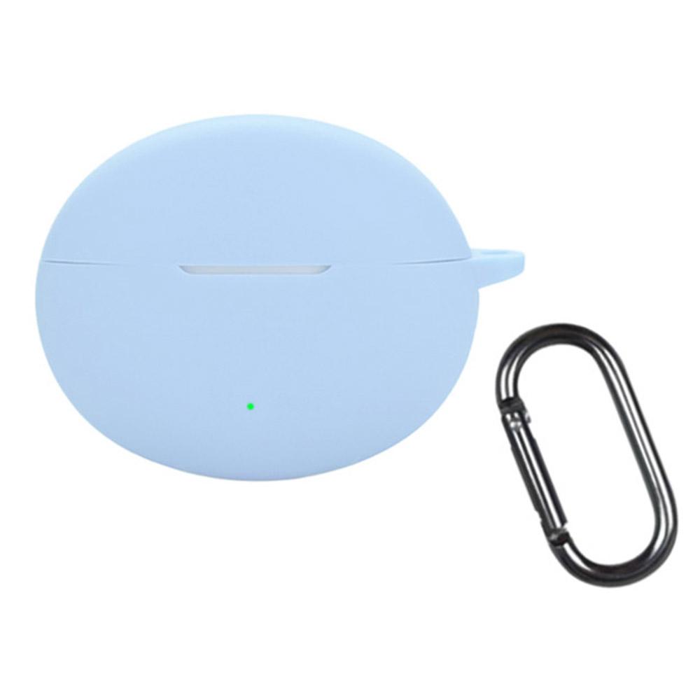 Pro OnePlus Buds 4 Silikonové pouzdro Bezdrátová sluchátka Ochranný kryt s přezkou proti ztrátě