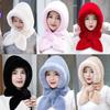 Windproof Toe Caps Plush Scarves Leisure Fisherman Hat  Women's