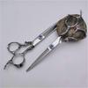 Haarschneidescheren-Set, Japanische 440C Edelstahl 6 Zoll Professionelle Haarschere mit Präzisions-Scharfen Klingen für Salon und Friseur