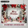 Christmas Snowy  Decoration Background Winter Backdrop Decorations For Photo Studio Photo Booth Christams Party