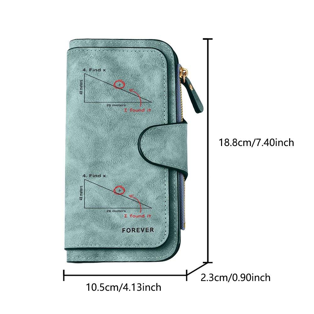 Unisex Football Print Long Zipper Wallet Large Capacity Card Holder Stylish Zippered Coin Purse Durable Daily Use Clutch Bag Perfect Birthday Holiday